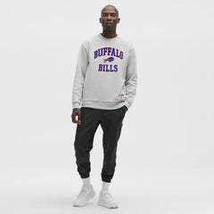 Buffalo Bills lululemon Steady State Sweatshirt Heathered Silver Drop