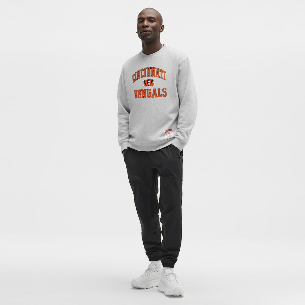 Cincinnati Bengals lululemon Steady State Sweatshirt Heathered Silver Drop