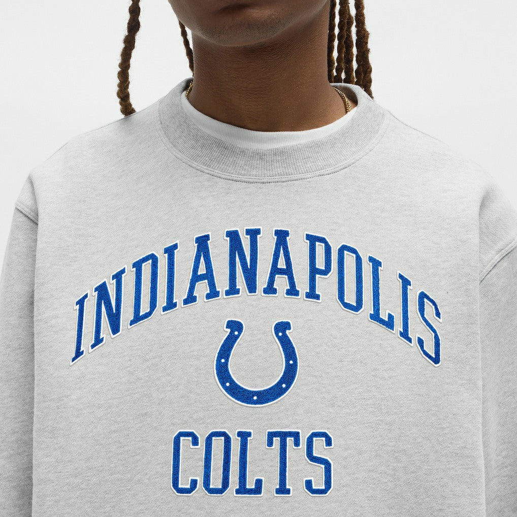 Indianapolis Colts lululemon Steady State Sweatshirt Heathered Silver Drop