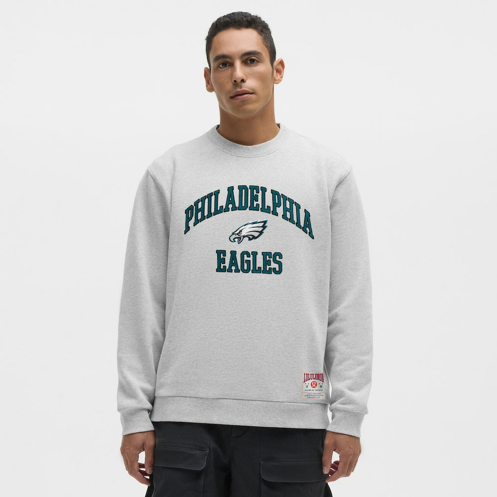 Philadelphia Eagles lululemon Steady State Sweatshirt Heathered Silver Drop