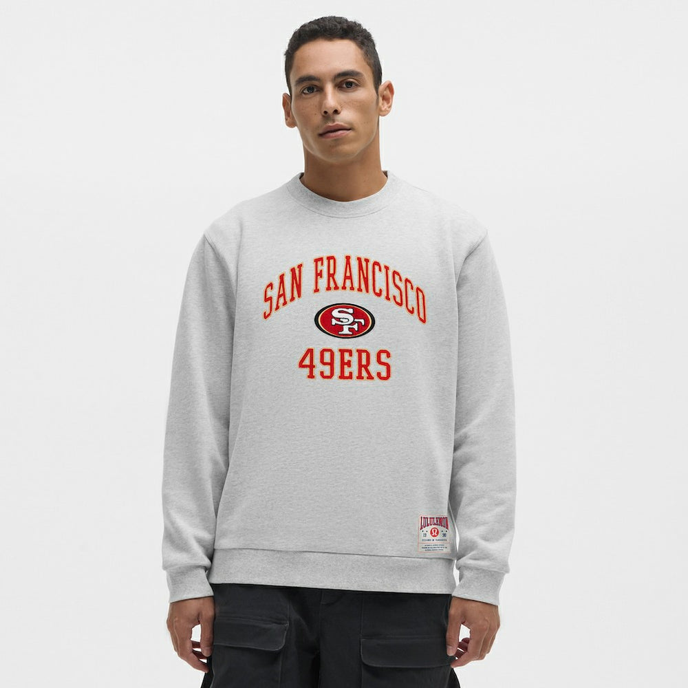 San Francisco 49ers lululemon Steady State Sweatshirt Heathered Silver Drop
