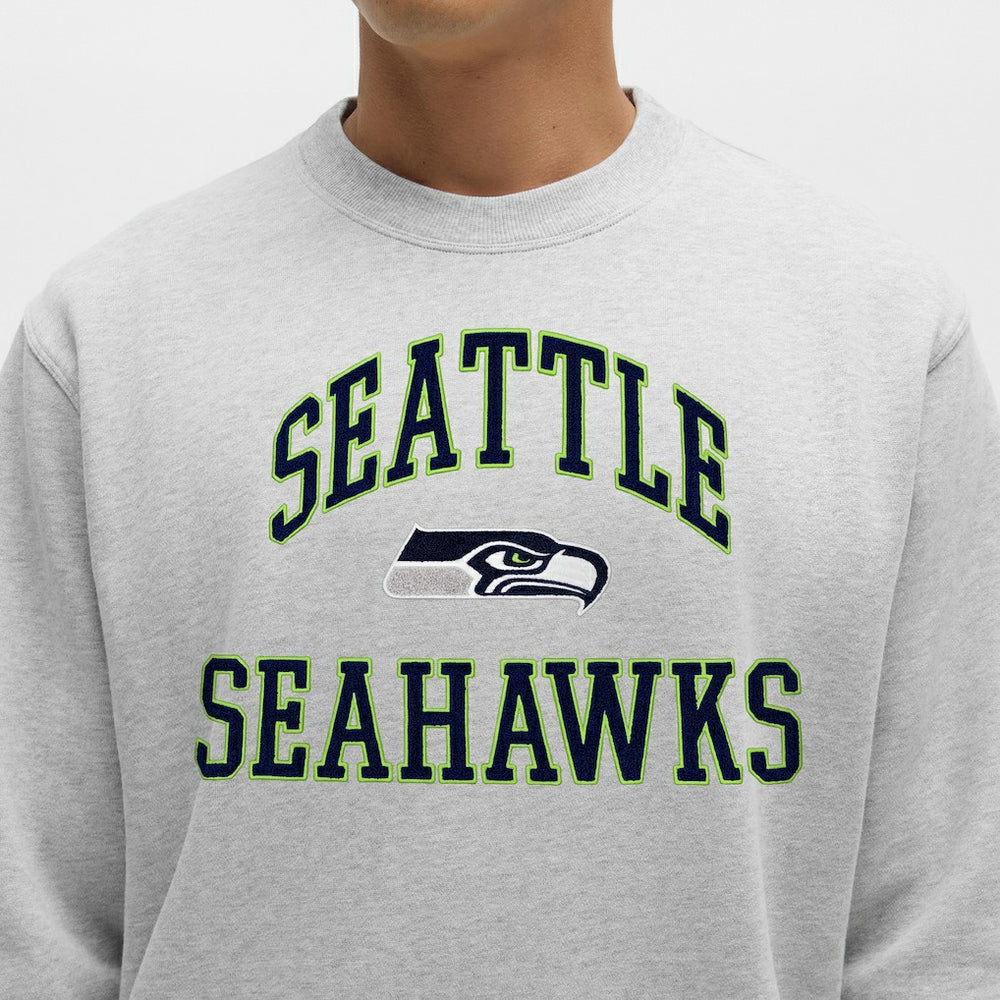 Seattle Seahawks lululemon Steady State Sweatshirt Heathered Silver Drop