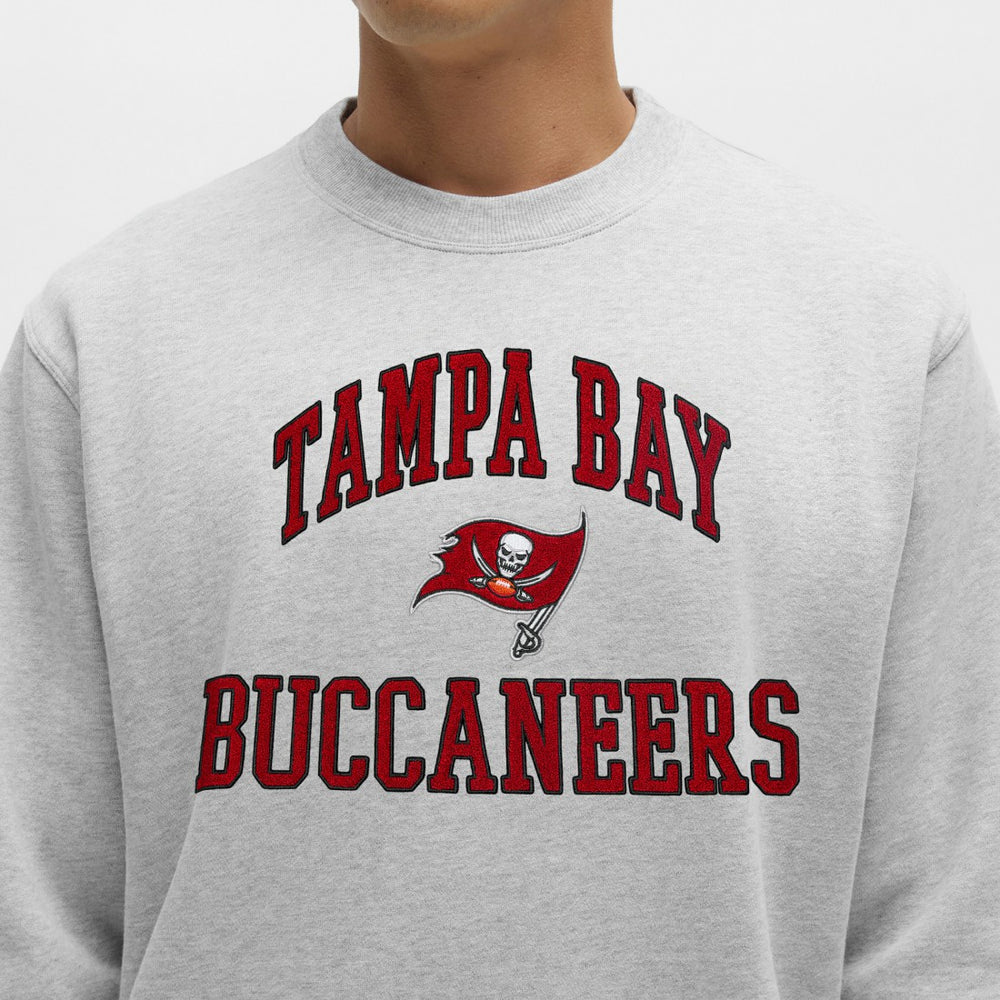 Tampa Bay Buccaneers lululemon Steady State Sweatshirt Heathered Silver Drop