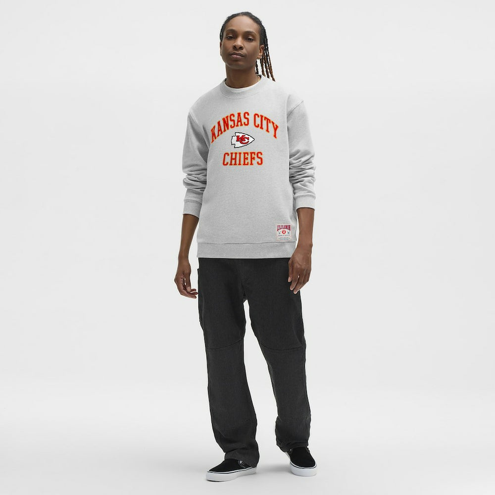 Kansas City Chiefs lululemon Steady State Sweatshirt Heathered Silver Drop
