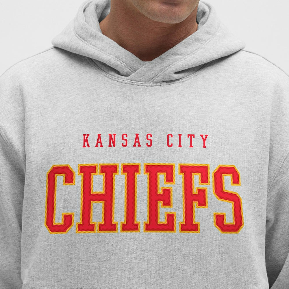 Kansas City Chiefs lululemon Steady State Pullover Hoodie Heathered Silver Drop