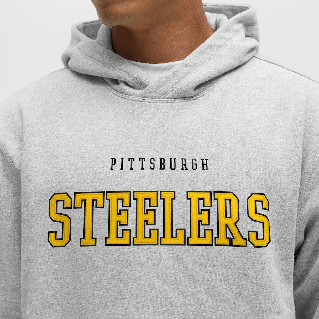 Pittsburgh Steelers lululemon Steady State Pullover Hoodie Heathered Silver Drop