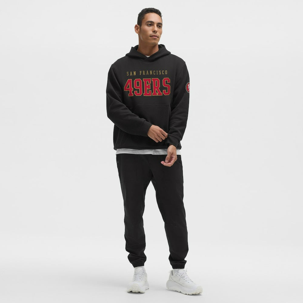 San Francisco 49ers lululemon Steady State Pullover Hoodie Black