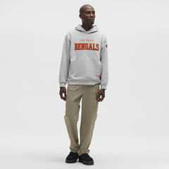 Cincinnati Bengals lululemon Steady State Pullover Hoodie Heathered Silver Drop