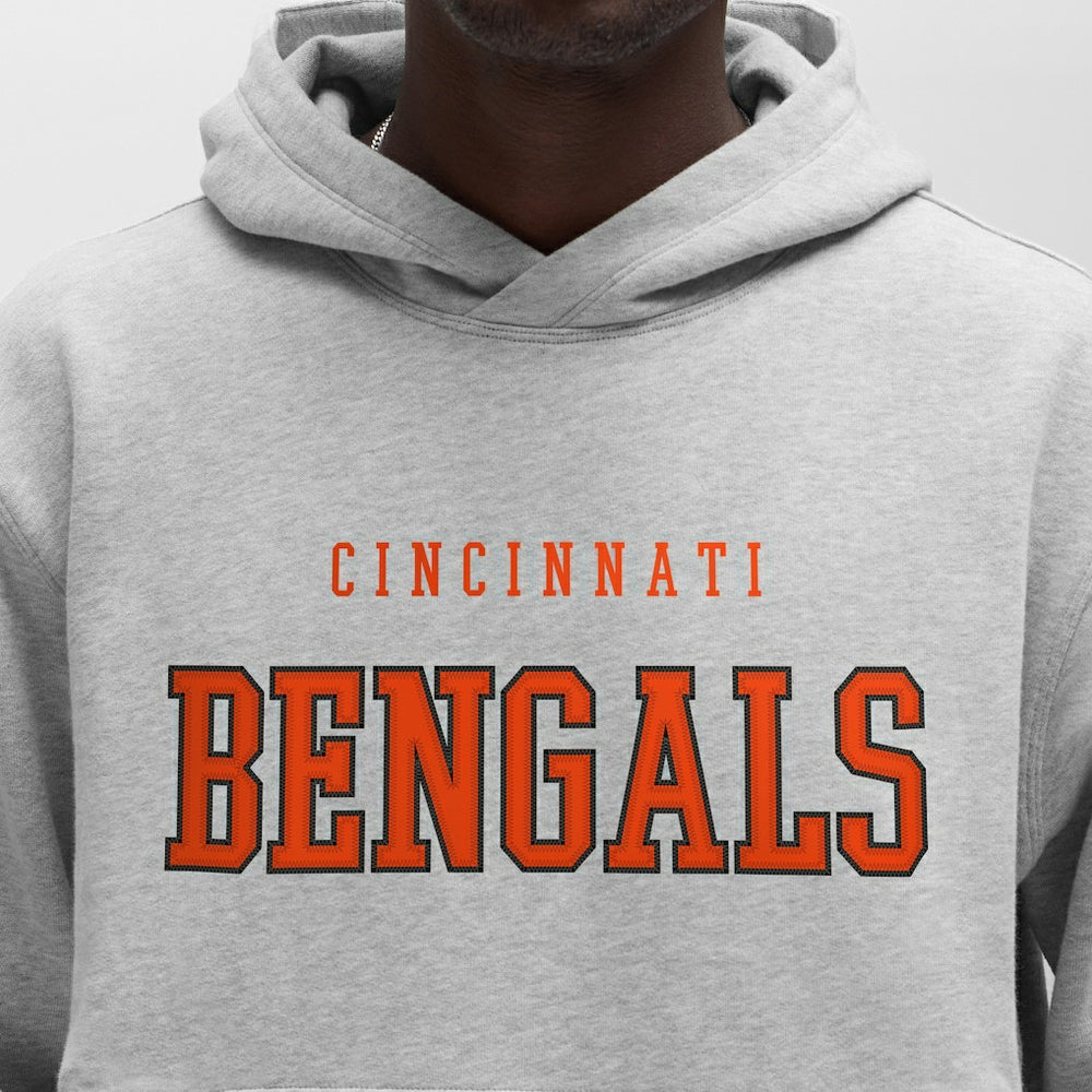 Cincinnati Bengals lululemon Steady State Pullover Hoodie Heathered Silver Drop