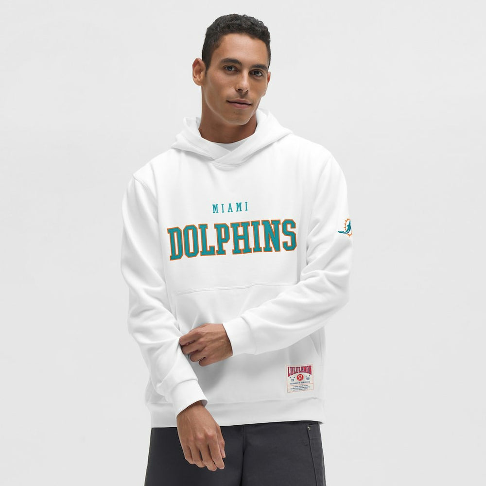 Miami Dolphins lululemon Steady State Pullover Hoodie White