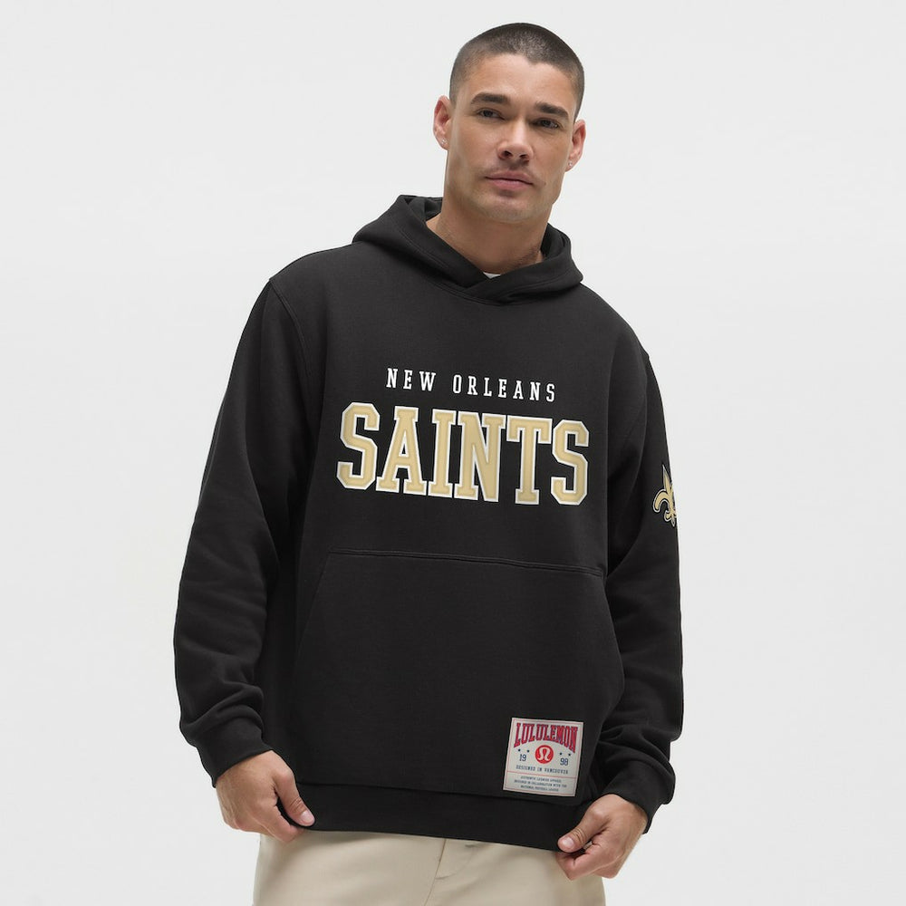 New Orleans Saints lululemon Steady State Pullover Hoodie Black