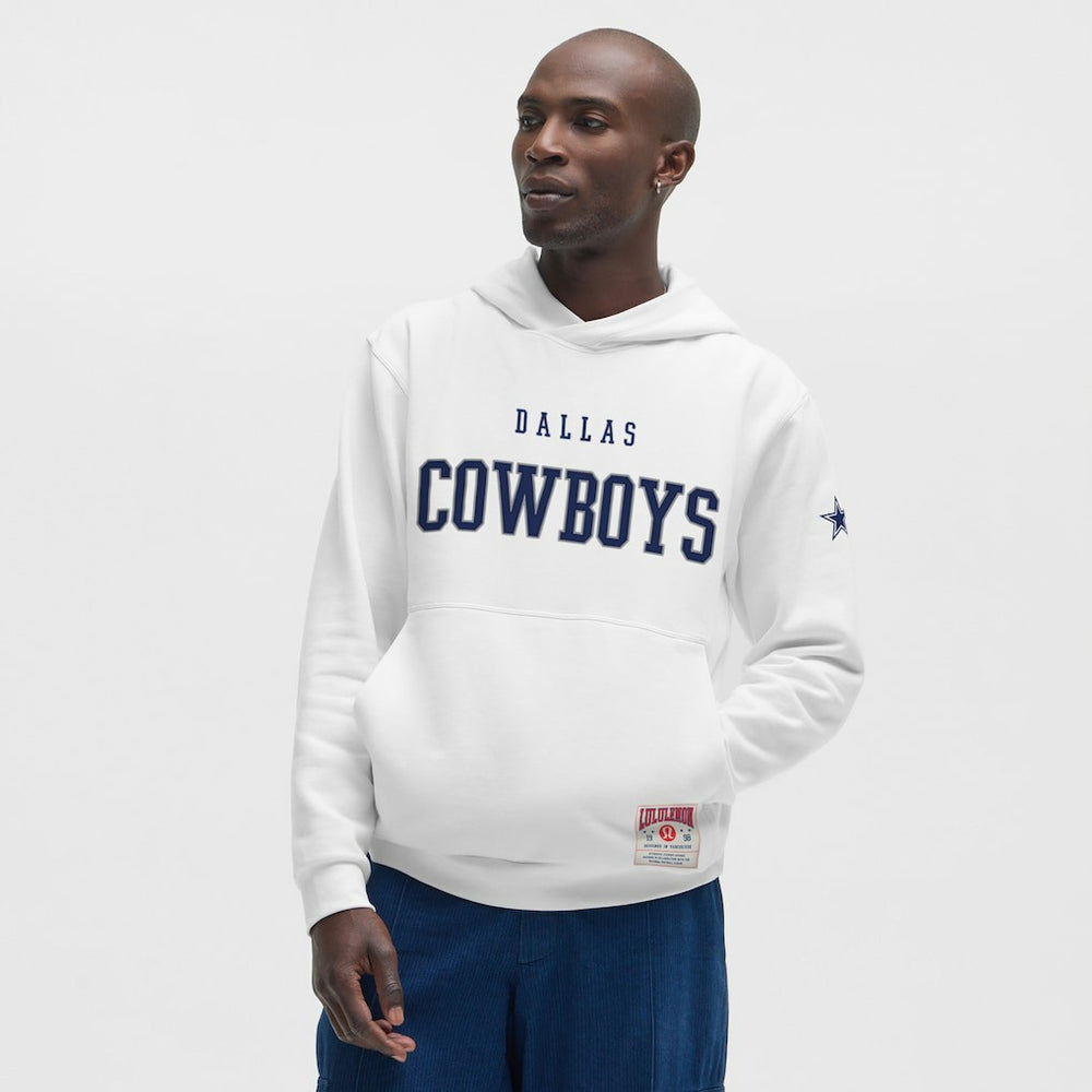 Dallas Cowboys lululemon Steady State Pullover Hoodie White
