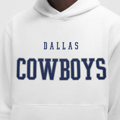 Dallas Cowboys lululemon Steady State Pullover Hoodie White