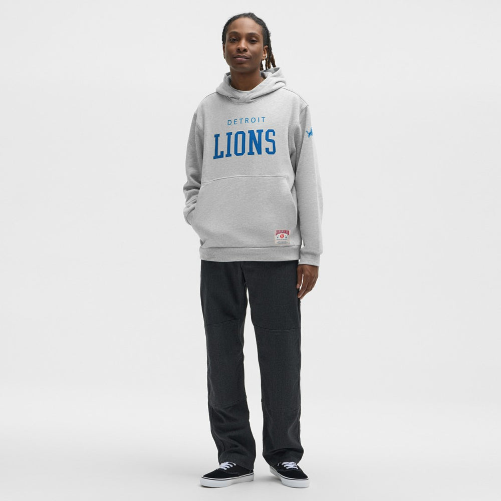 Detroit Lions lululemon Steady State Pullover Hoodie Heathered Silver Drop