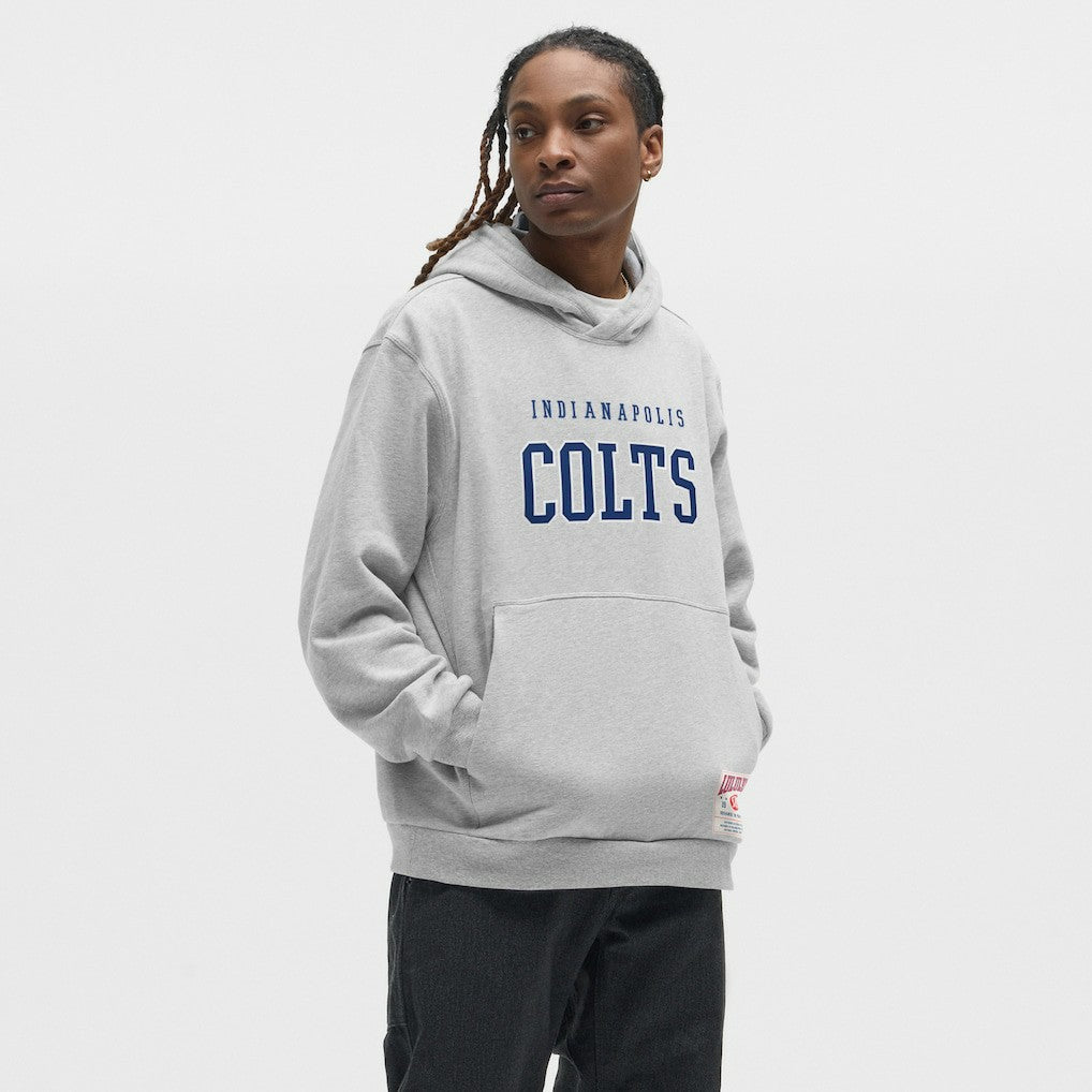 Indianapolis Colts lululemon Steady State Pullover Hoodie Heathered Silver Drop