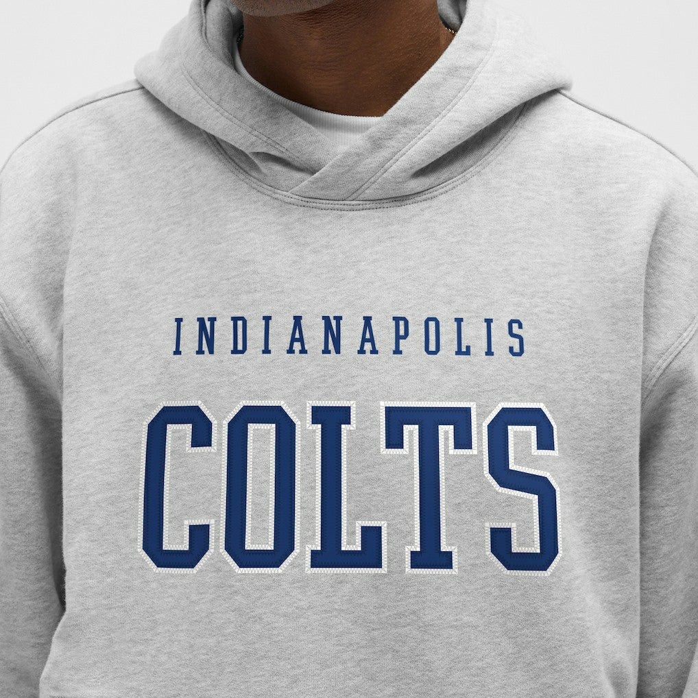 Indianapolis Colts lululemon Steady State Pullover Hoodie Heathered Silver Drop