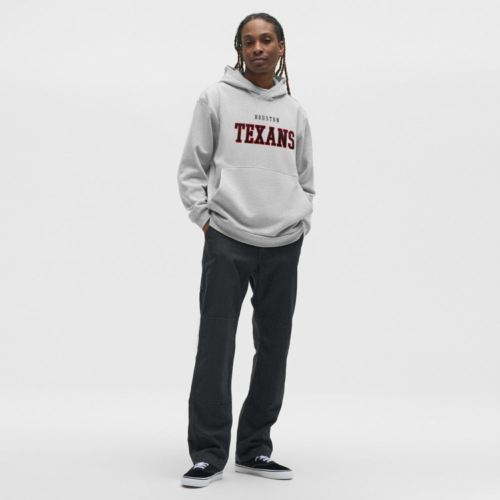 Houston Texans lululemon Steady State Pullover Hoodie Heathered Silver Drop