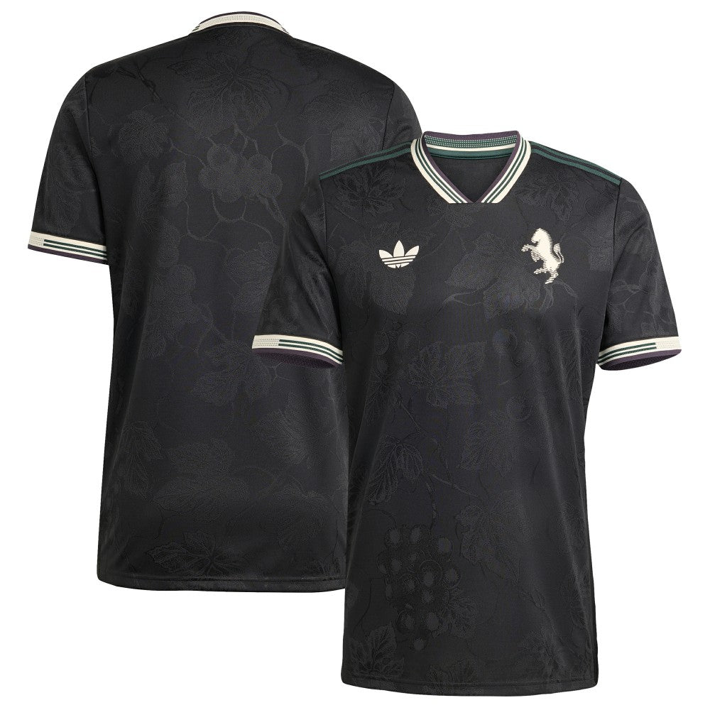 Juventus 2025/26 Third Jersey Black - Adidas for sale
