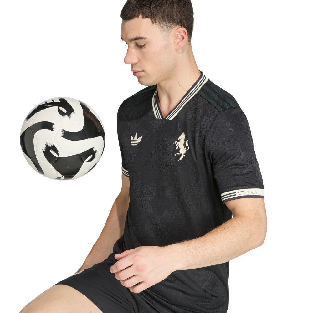 Juventus 2025/26 Third Jersey Black - Adidas for sale