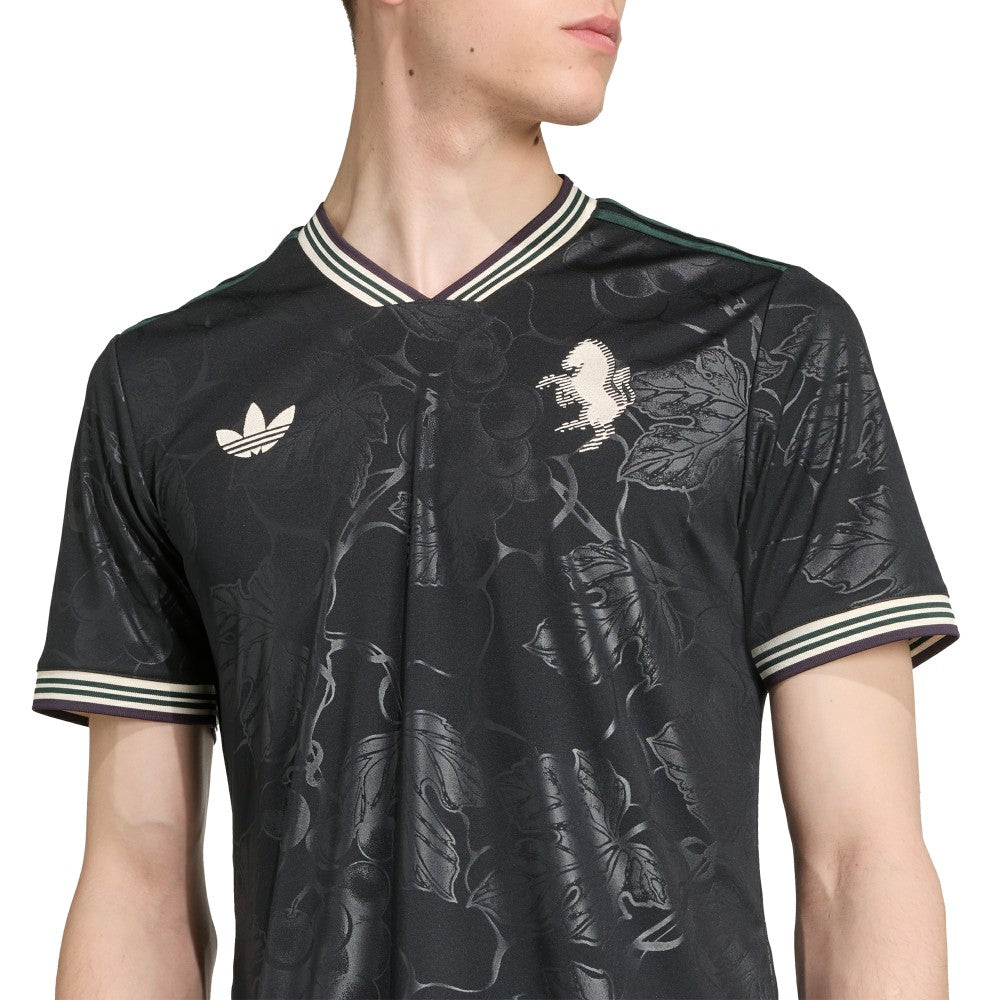 Juventus 2025/26 Third Replica Jersey Black - Adidas Discount