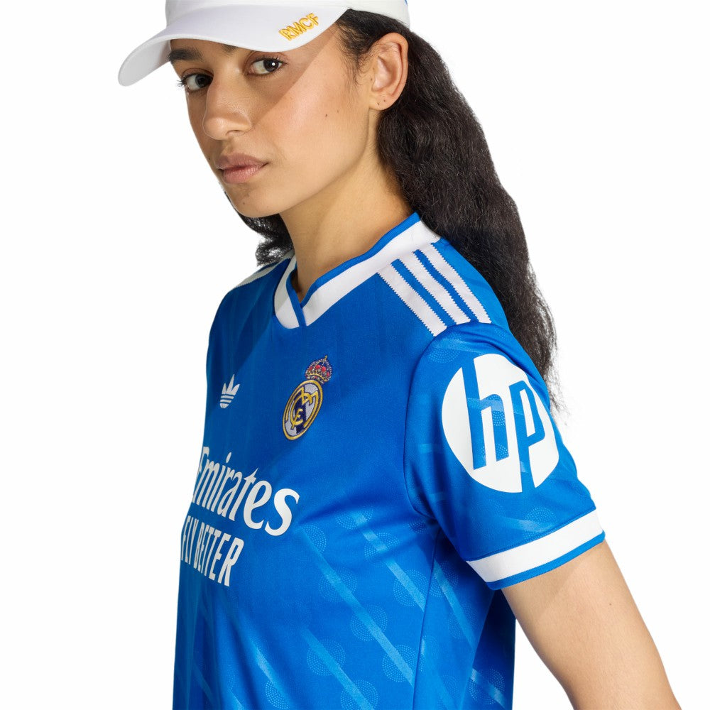Real Madrid Women's 2025/26 Third Replica Jersey Blue - Adidas