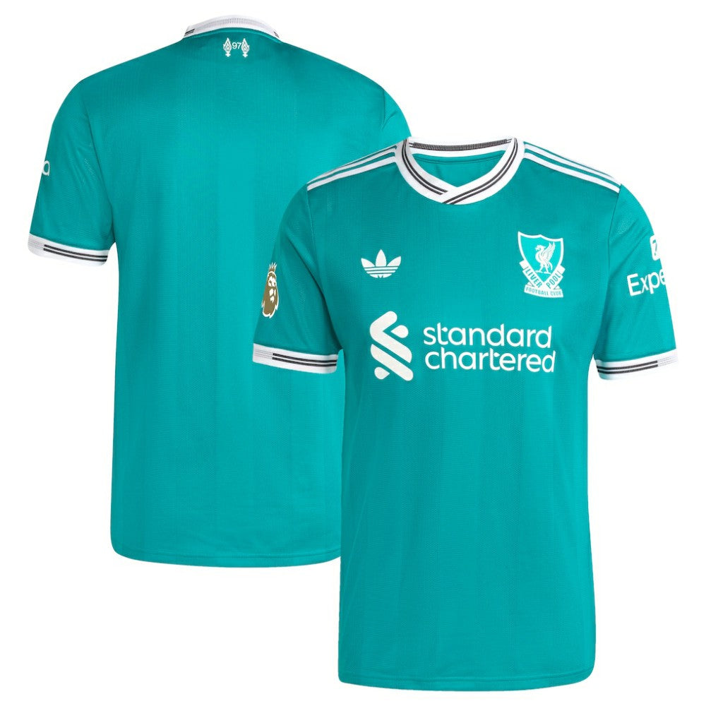 Liverpool 2025/26 Third Jersey with Patch Green - Adidas outlet