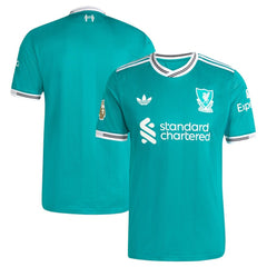 Liverpool 2025/26 Third Jersey with Patch Green - Adidas outlet