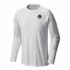 Milwaukee Brewers Columbia Terminal Tackle Long Sleeve Shirt - White - Columbia on Sale