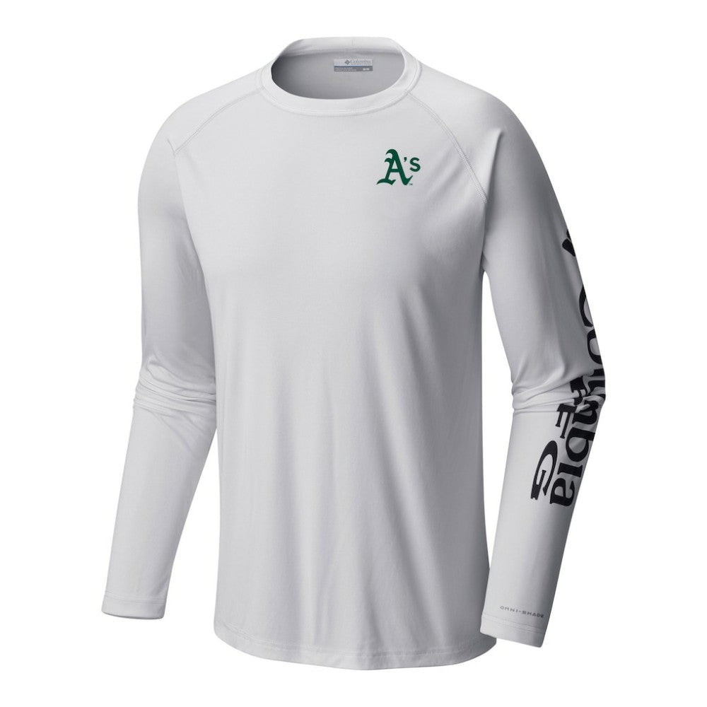 Athletics Columbia Terminal Tackle Long Sleeve Shirt - White - Columbia Discount