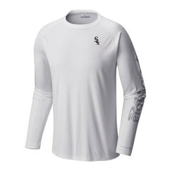 Chicago White Sox Columbia Terminal Tackle Long Sleeve Shirt - White - Columbia Sale