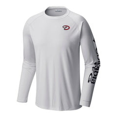 Arizona Diamondbacks Columbia Terminal Tackle Long Sleeve Shirt - White - Columbia Online