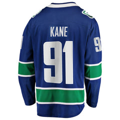 Evander Kane Vancouver Canucks Fanatics Home Breakaway Jersey - Blue - NHL 203277907