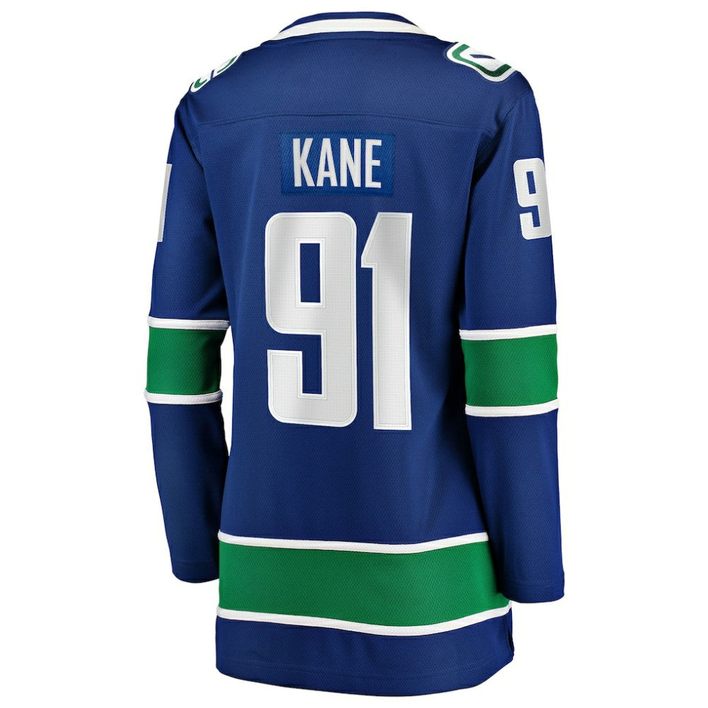 Evander Kane Vancouver Canucks Fanatics Women's Home Breakaway Player Jersey - Blue - NHL 203277908