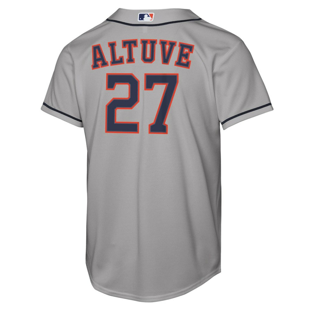 Jose Altuve Houston Astros Nike Youth Road Replica Jersey - Gray - Nike on Sale