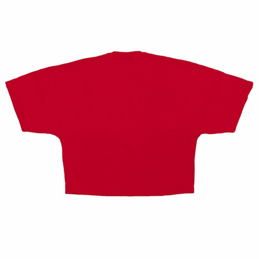 Philadelphia Phillies Fanatics Women's Cropped Jersey T-Shirt - Red - Fanatics Online
