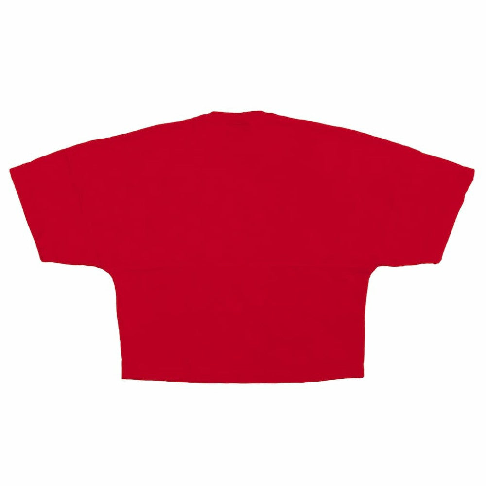 Philadelphia Phillies Fanatics Women's Skyline Crop T-Shirt - Red - Fanatics Online