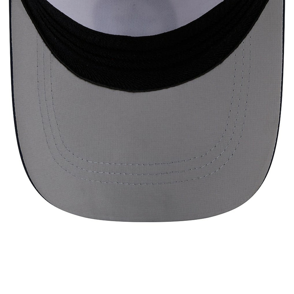 Dallas Cowboys New Era Patch 39THIRTY A-Frame M-Crown Perforated Flex Hat White/Navy