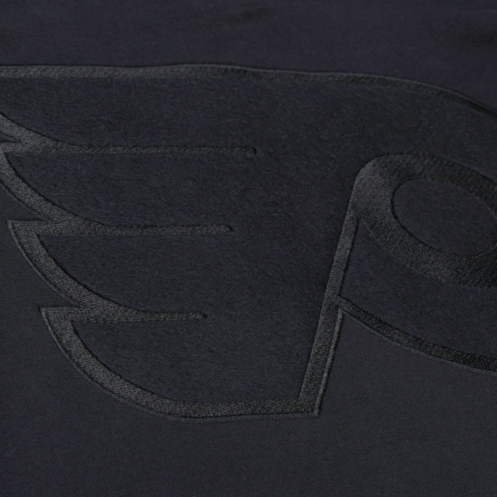 Philadelphia Flyers Mitchell & Ness Phantom Fleece Crew Neck Sweatshirt - Black - NHL 203279094