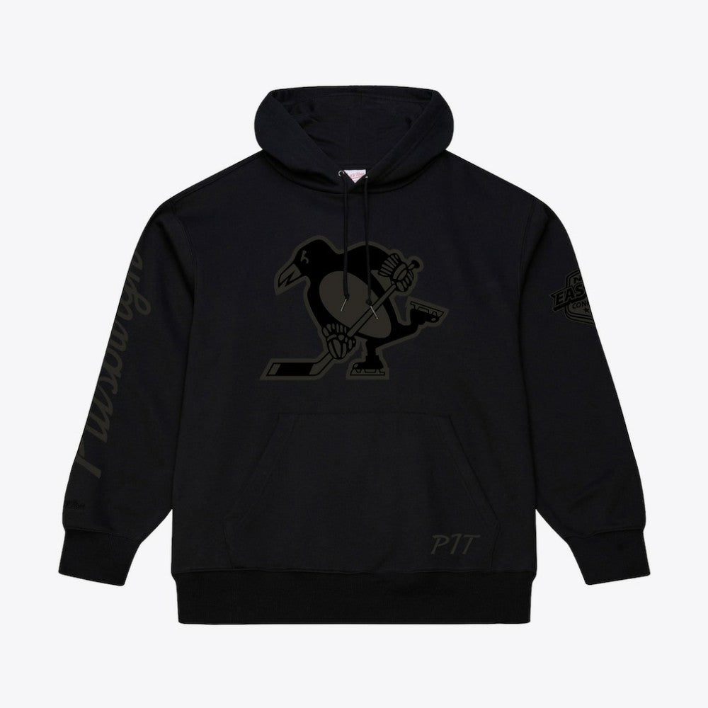 Pittsburgh Penguins Mitchell & Ness Phantom Fleece Hoodie - Black - NHL 203279113
