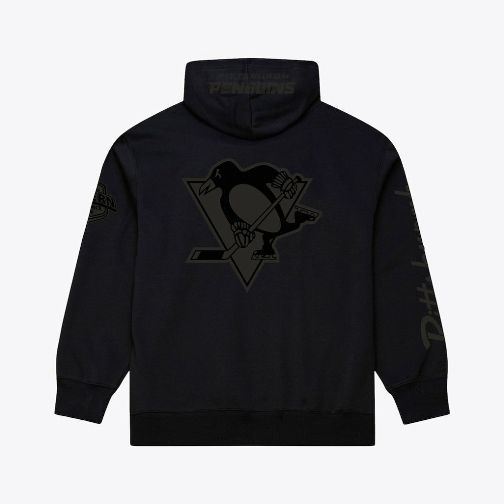 Pittsburgh Penguins Mitchell & Ness Phantom Fleece Hoodie - Black - NHL 203279113