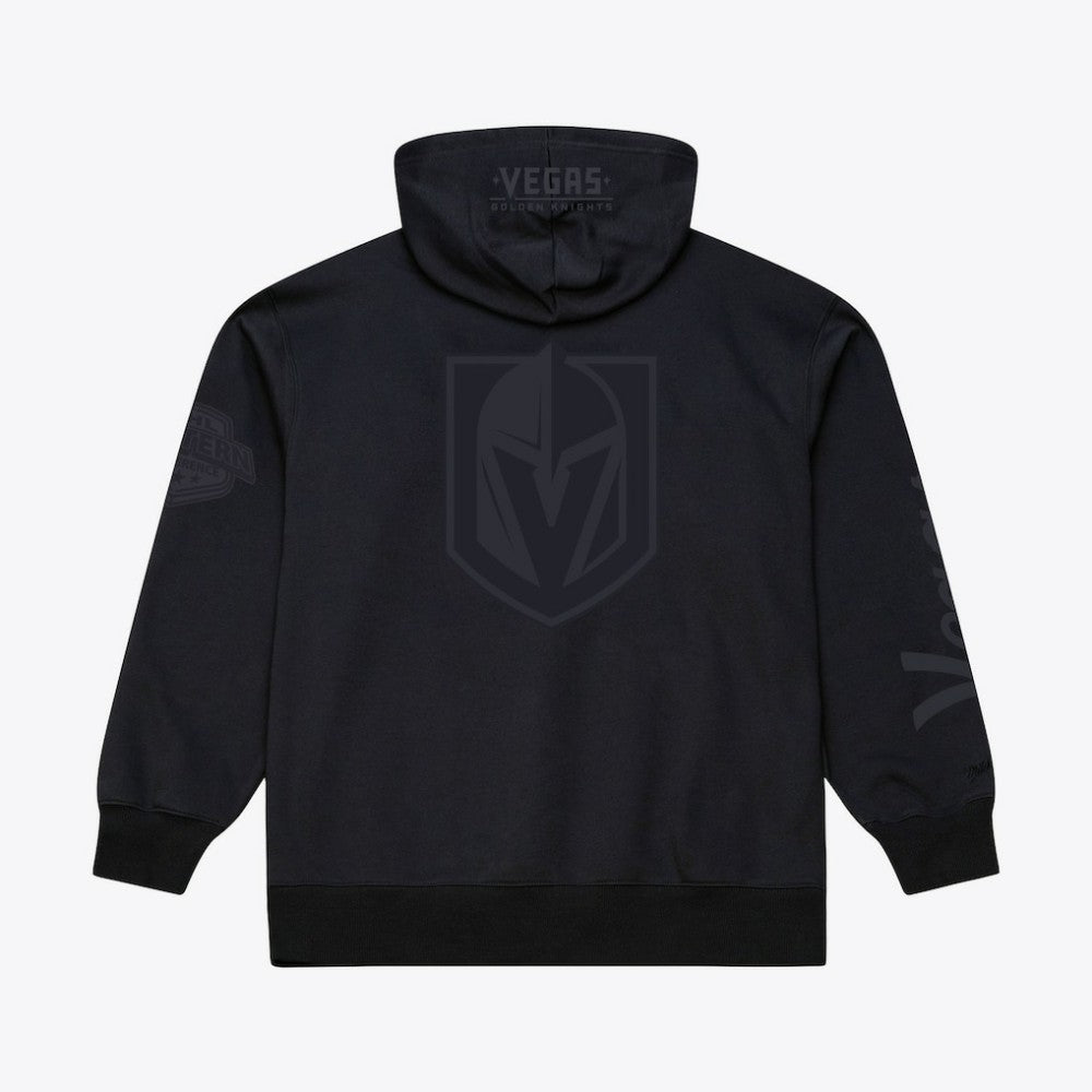 Vegas Golden Knights Mitchell & Ness Phantom Fleece Hoodie - Black - NHL 203279114