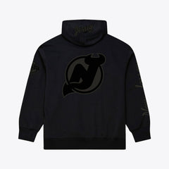 New Jersey Devils Mitchell & Ness Phantom Fleece Hoodie - Black - NHL 203279116