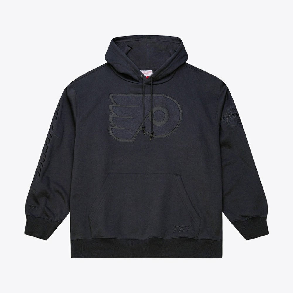 Philadelphia Flyers Mitchell & Ness Phantom Fleece Hoodie - Black - NHL 203279117