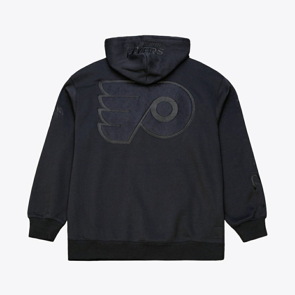 Philadelphia Flyers Mitchell & Ness Phantom Fleece Hoodie - Black - NHL 203279117