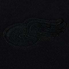 Detroit Red Wings Mitchell & Ness Unisex Phantom Fleece Crew Neck Sweatshirt - Black - NHL 203279118