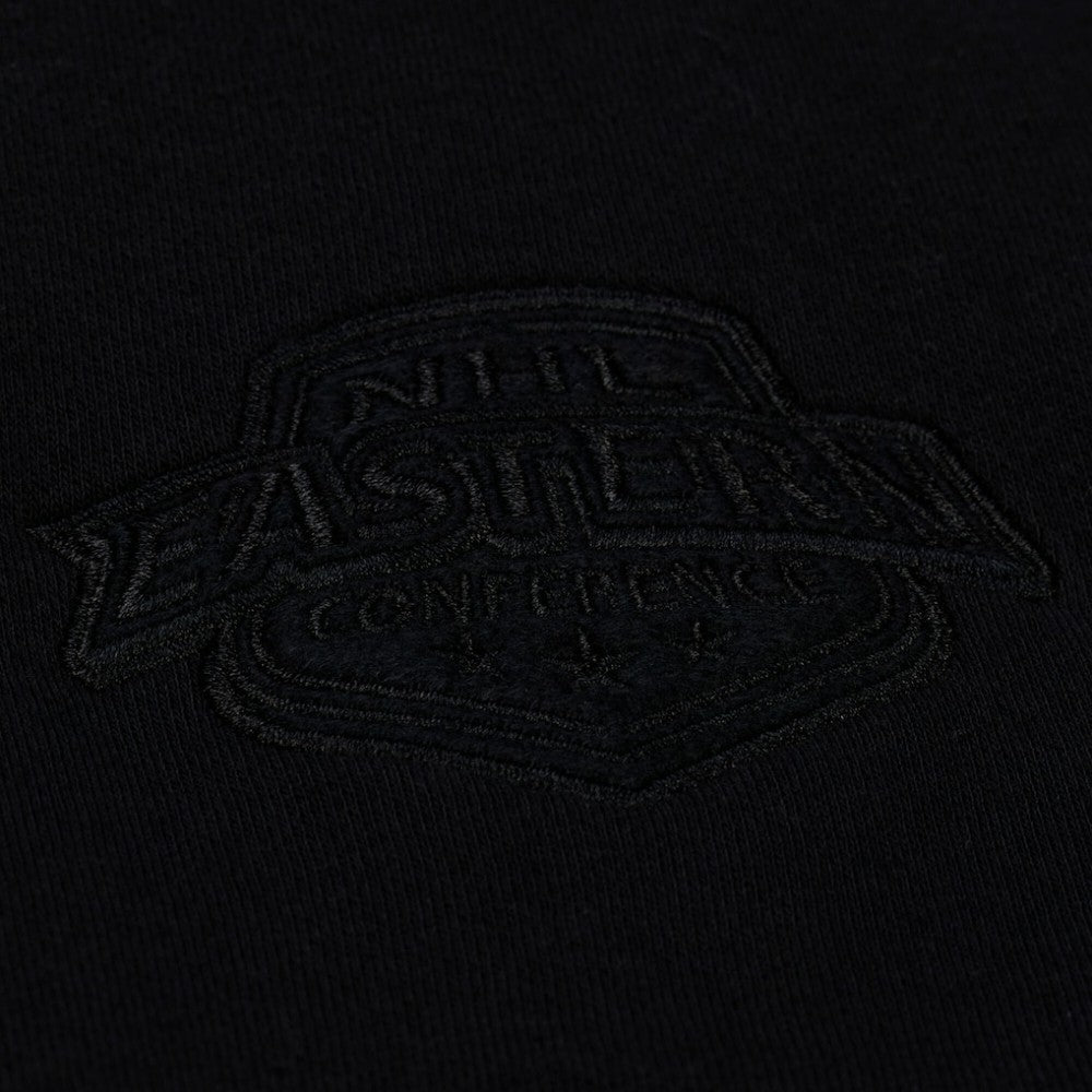 Detroit Red Wings Mitchell & Ness Unisex Phantom Fleece Crew Neck Sweatshirt - Black - NHL 203279118