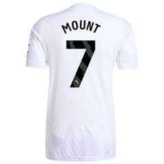 Mason Mount Manchester United 2025/26 Away Replica Player Jersey White - Adidas Discount