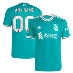 Liverpool 2025/26 Third Custom Jersey Green - Adidas outlet