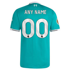 Liverpool 2025/26 Third Custom Jersey Green - Adidas outlet