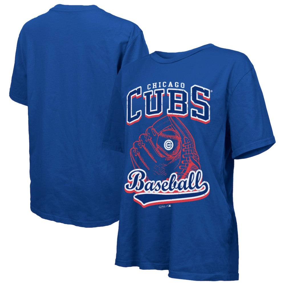 Chicago Cubs Majestic Threads Women's Oversized First Base T-Shirt - Royal - MLB Online